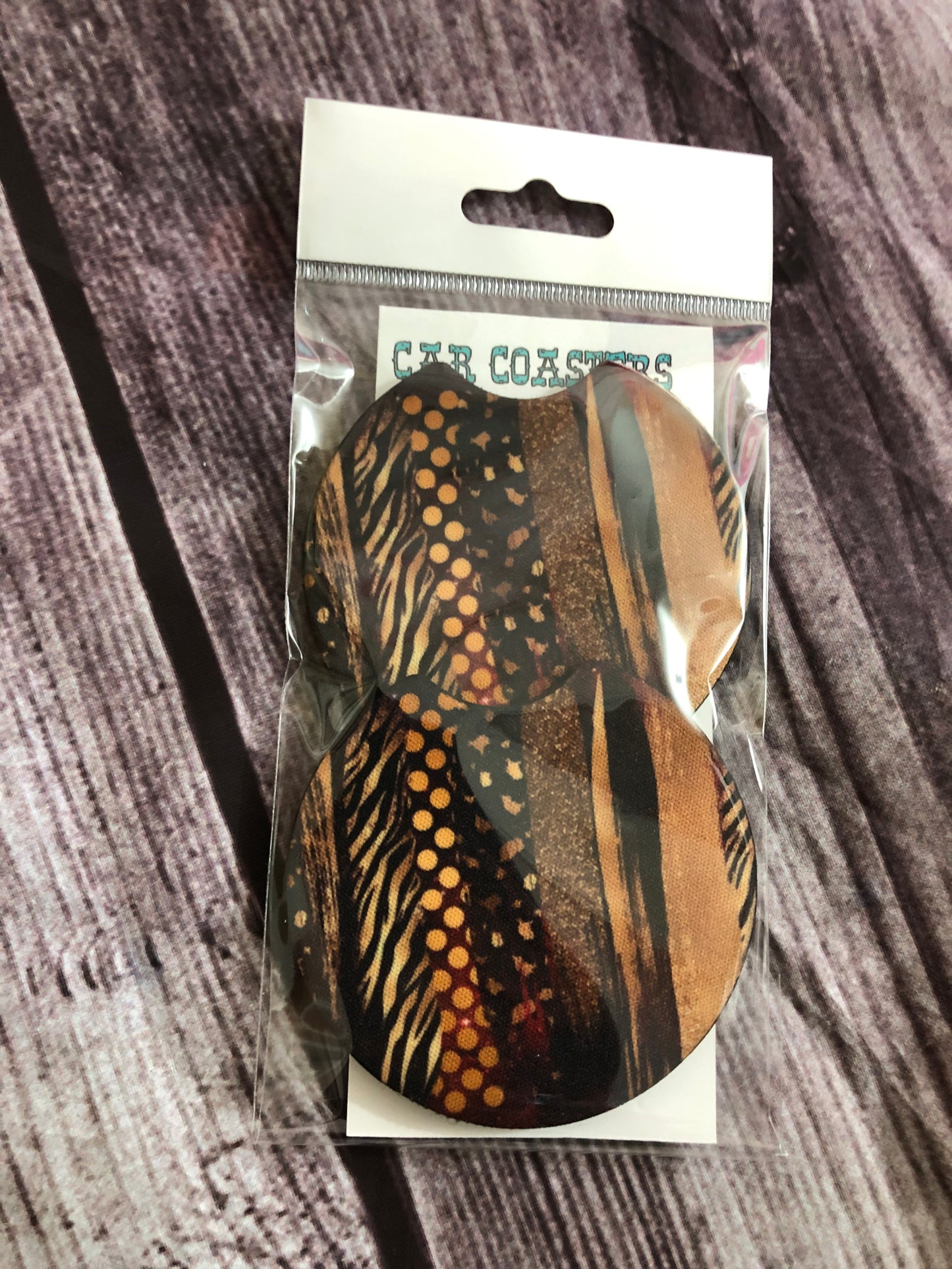 Car coaster set (2 packs of 2)