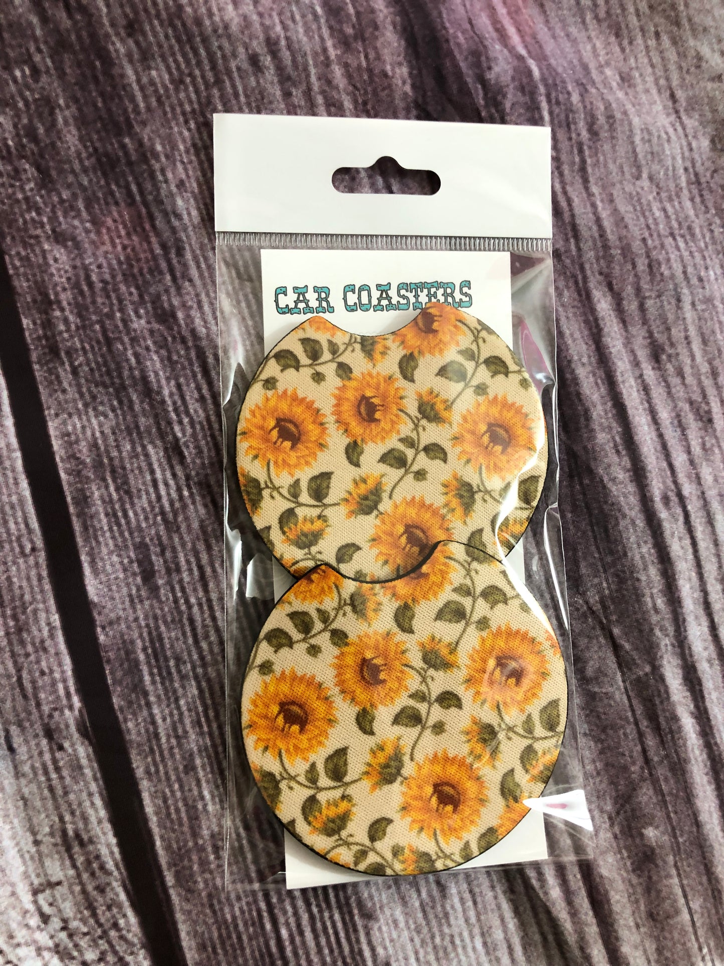 Car coaster set (2 packs of 2)