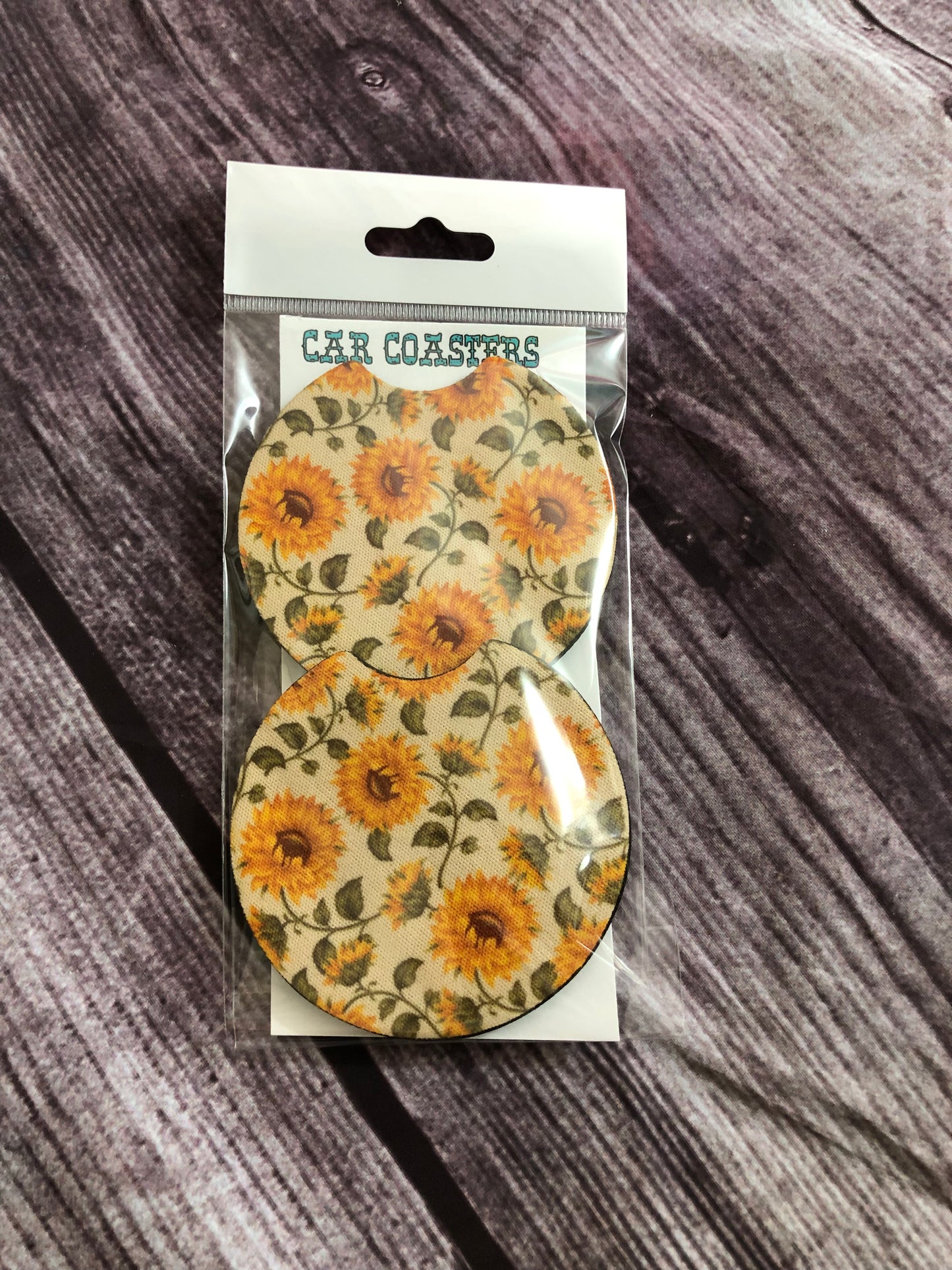 Car coaster set (2 packs of 2)