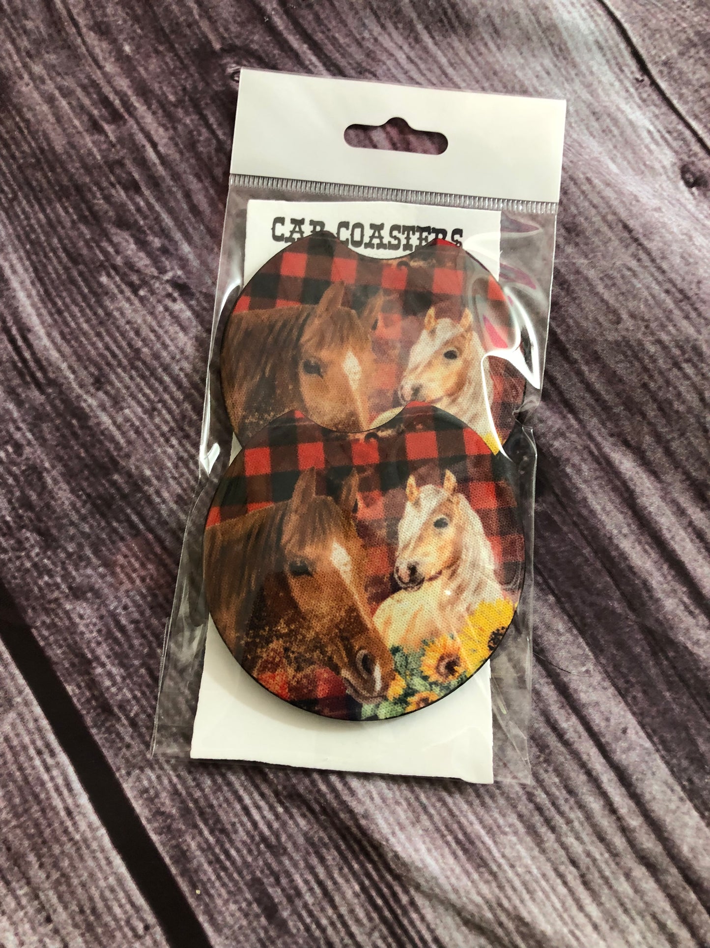 Car coaster set (2 packs of 2)