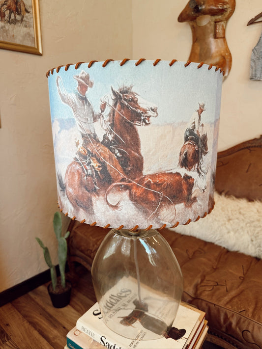 The Pasture Roping Lampshade