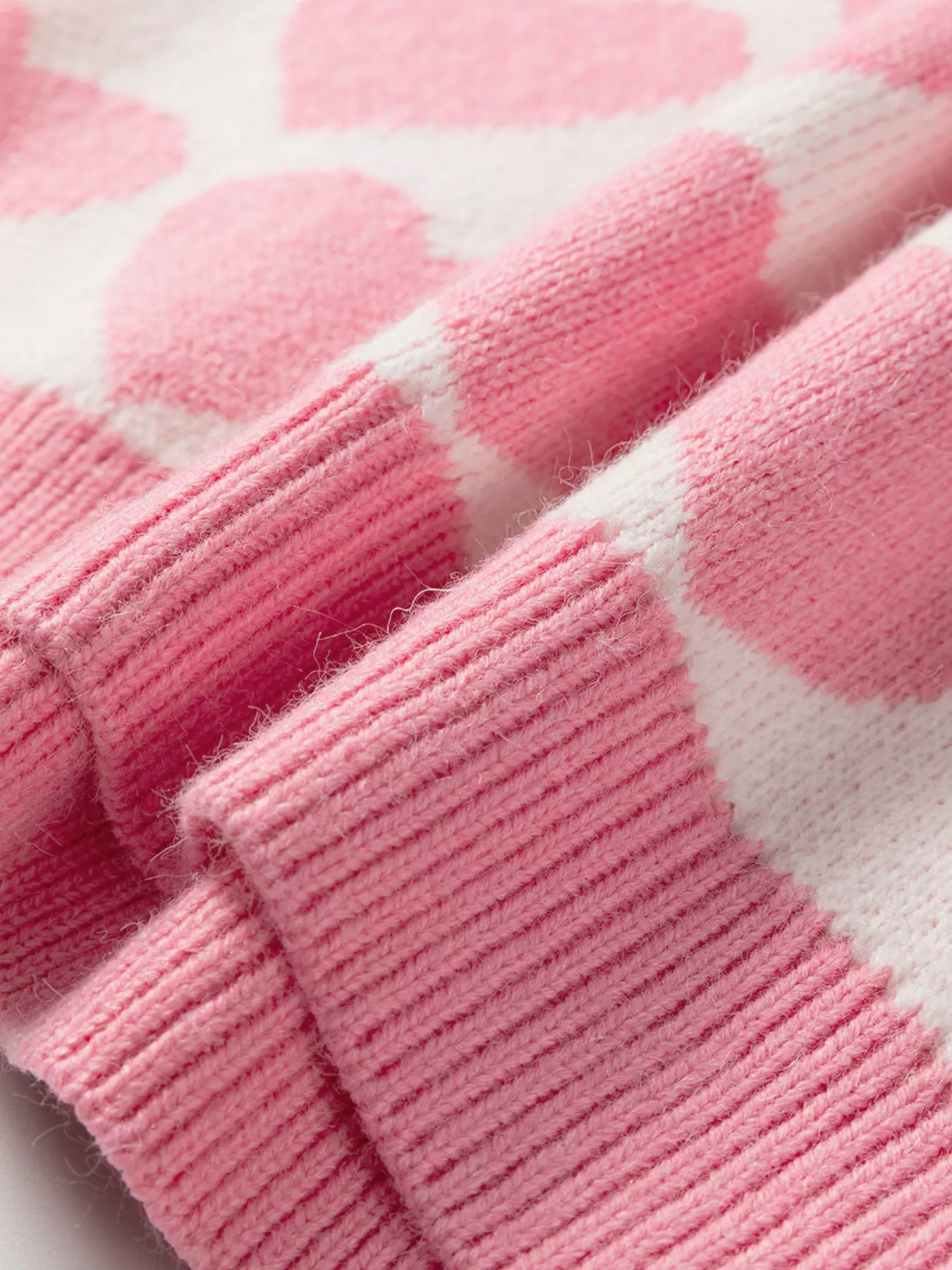 Valentine Heart Round Neck Sweater
