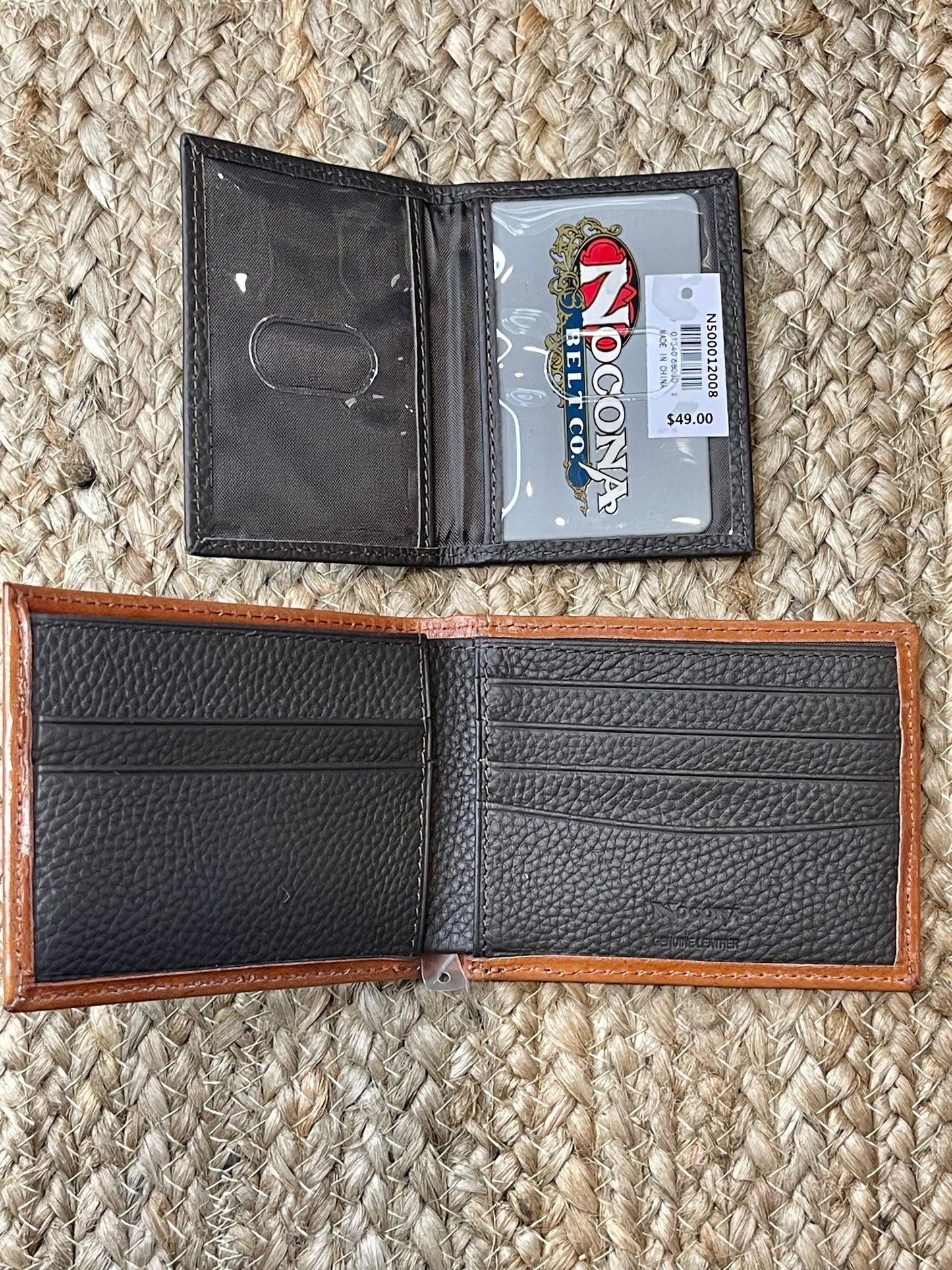 Sunflower Tooled Bi-Fold Wallet - SALE
