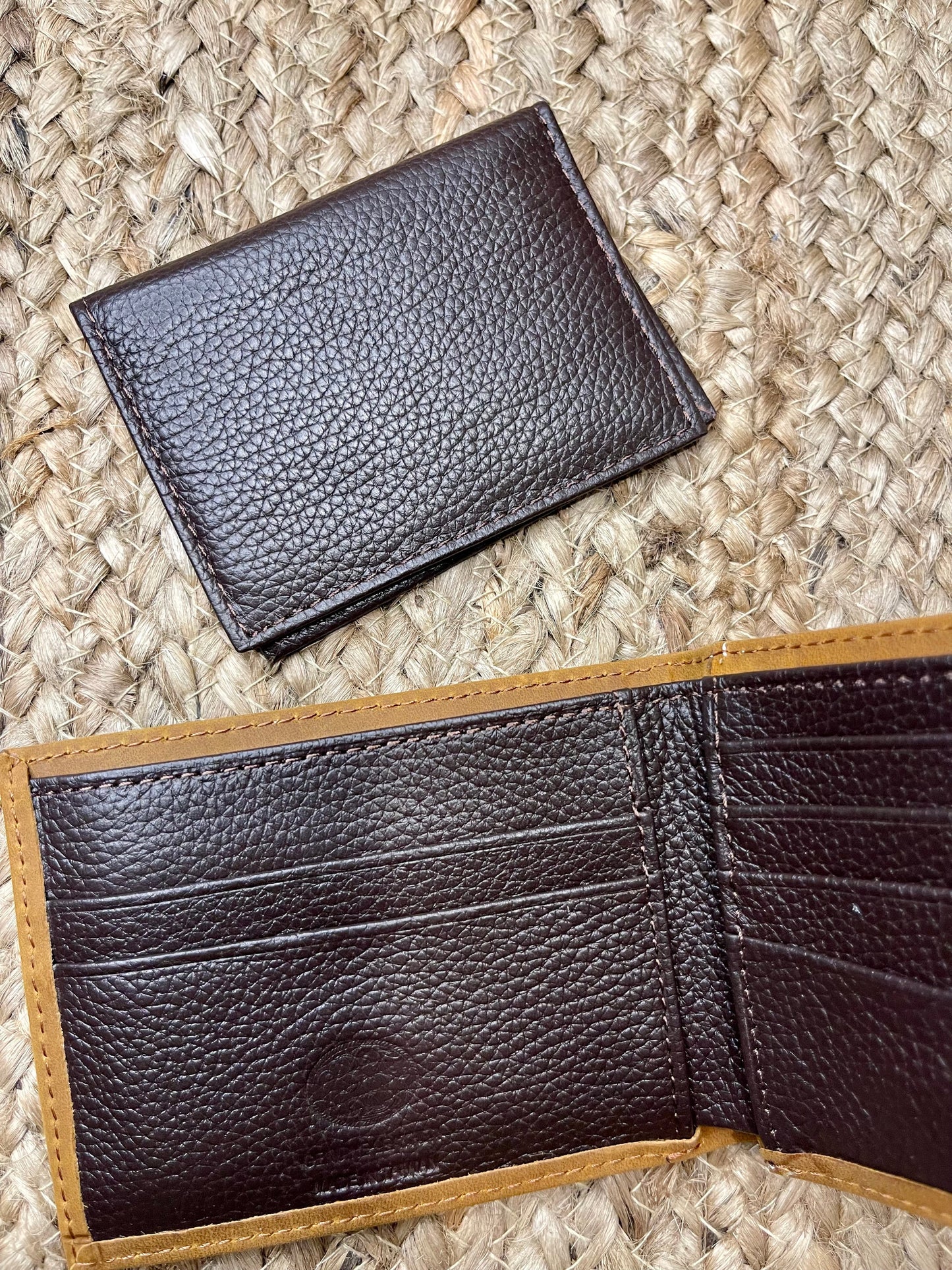 Tooled Flower Bi-Fold Wallet - SALE