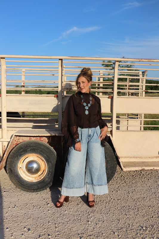 The Baylor Top & Cape