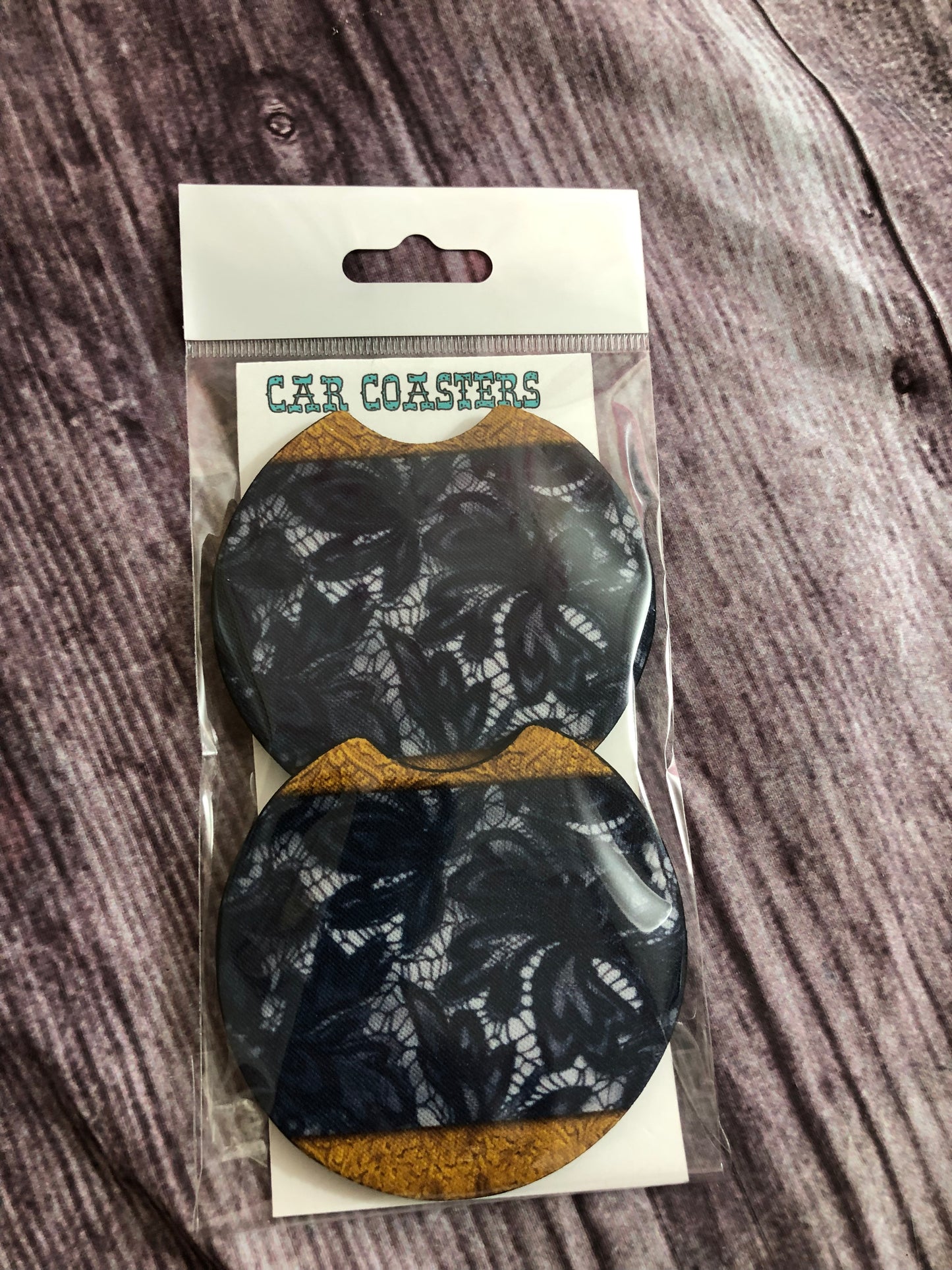 Car coaster set (2 packs of 2)