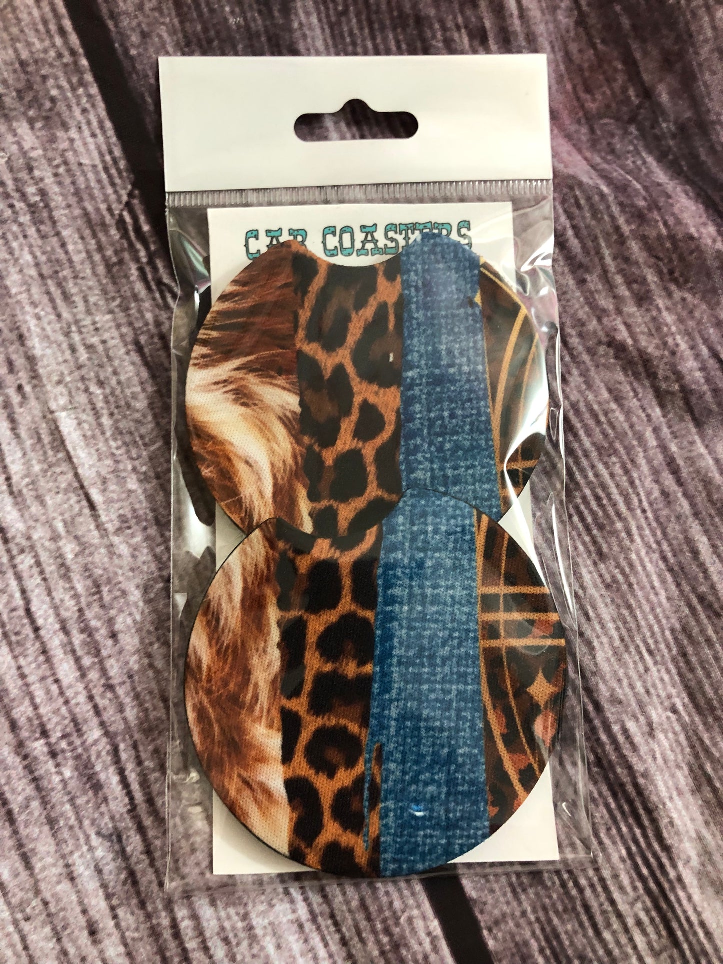 Car coaster set (2 packs of 2)