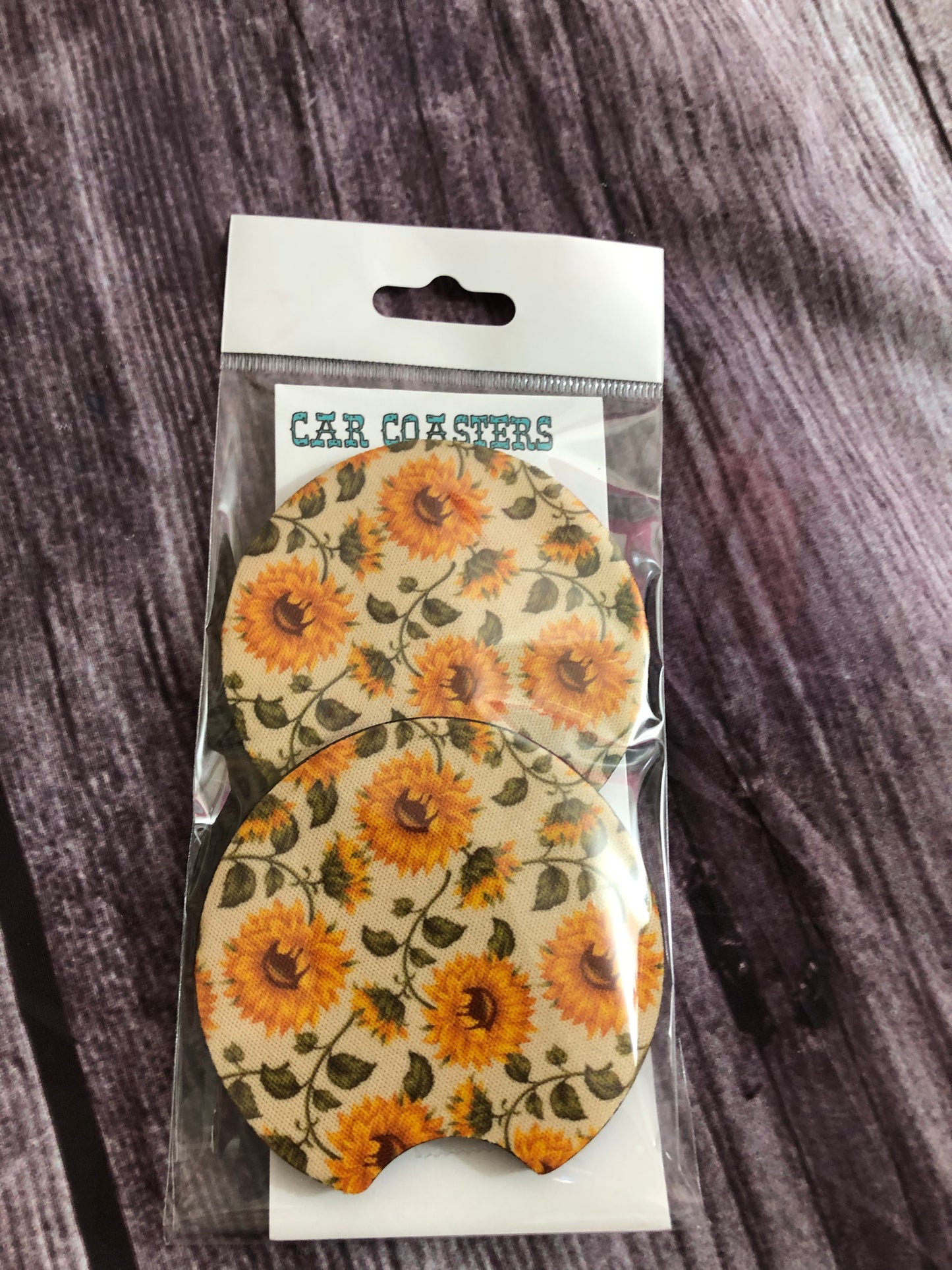 Car coaster set (2 packs of 2)