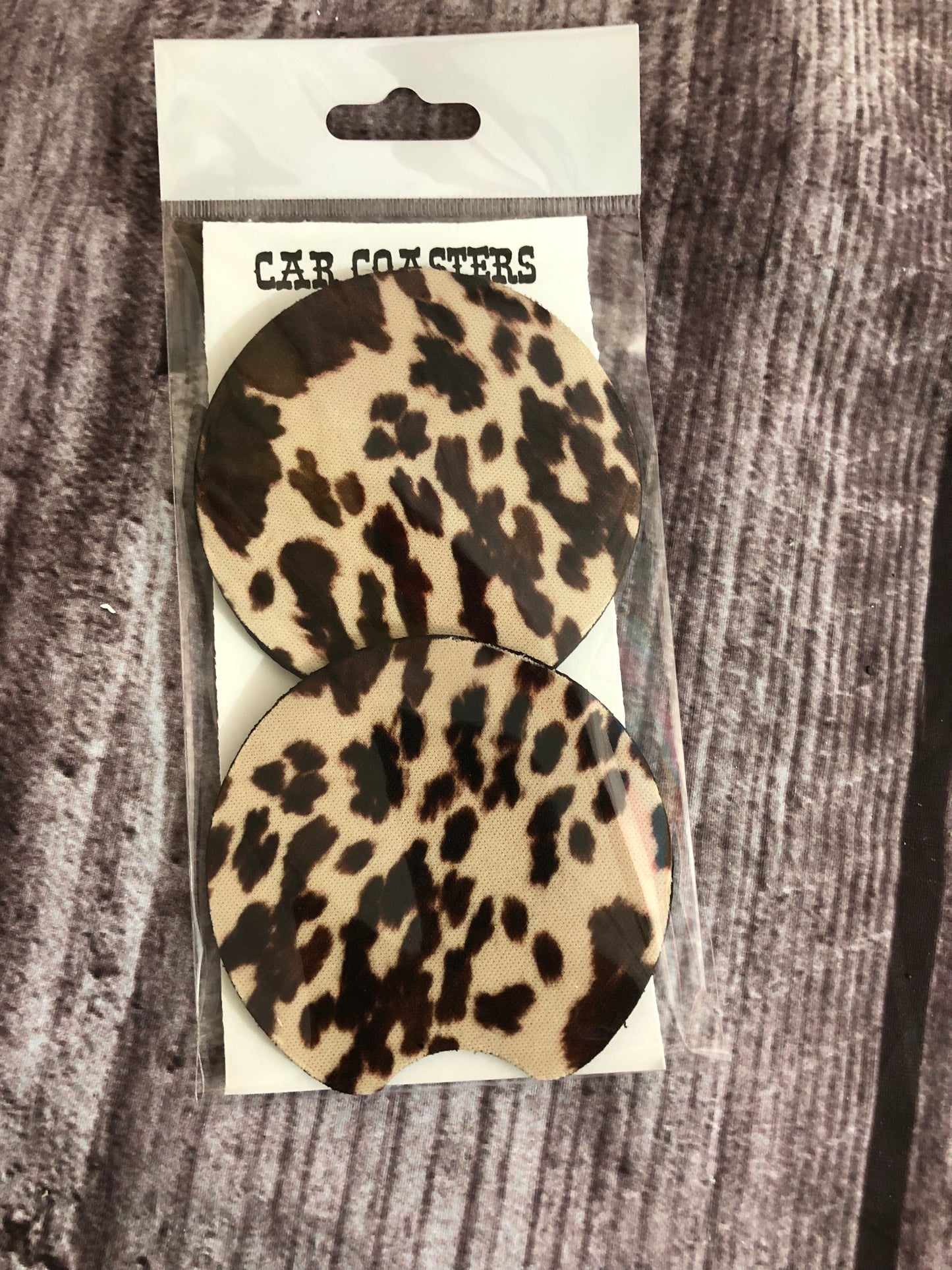 Car coaster set (2 packs of 2)