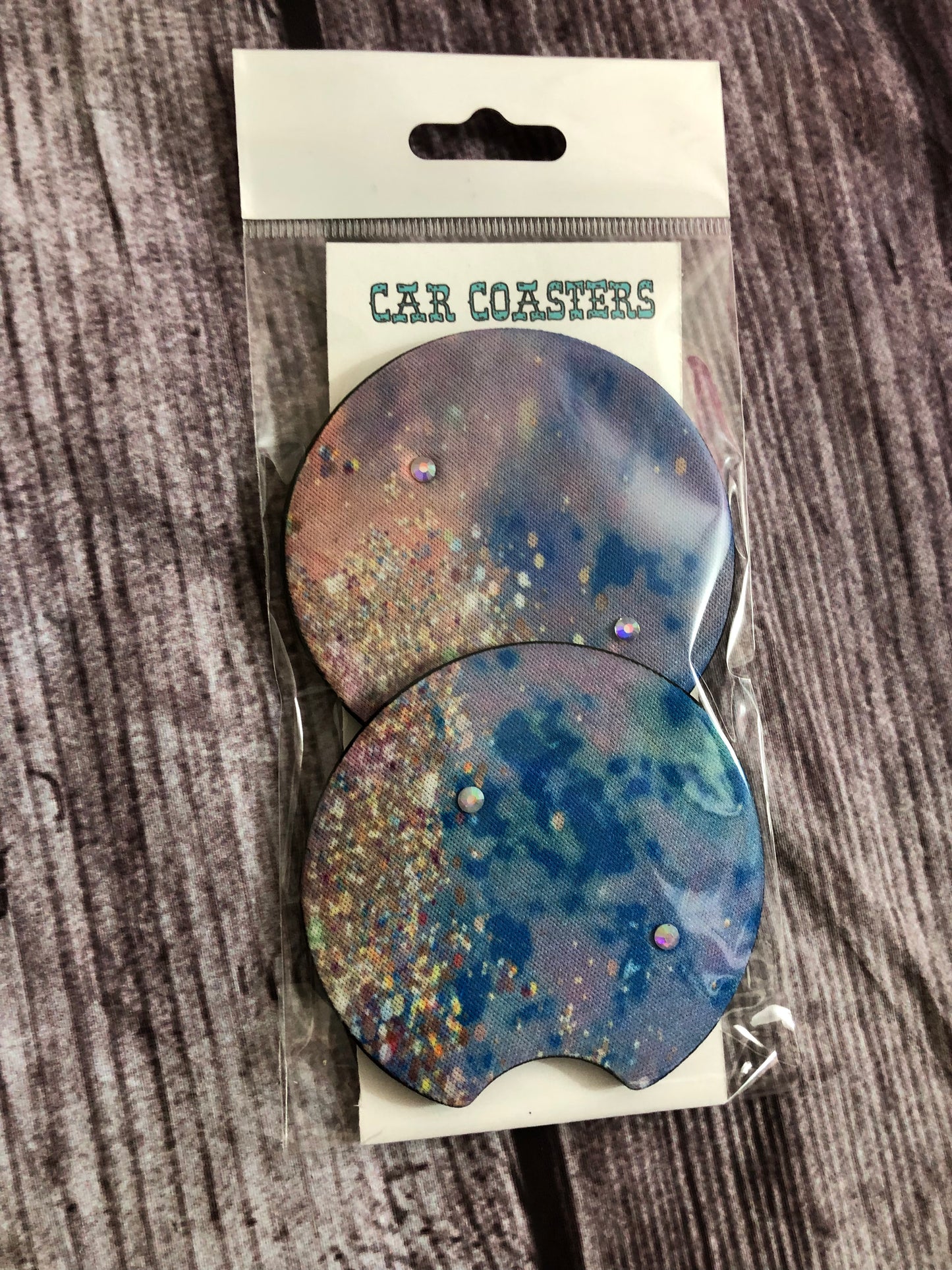 Car coaster set (2 packs of 2)