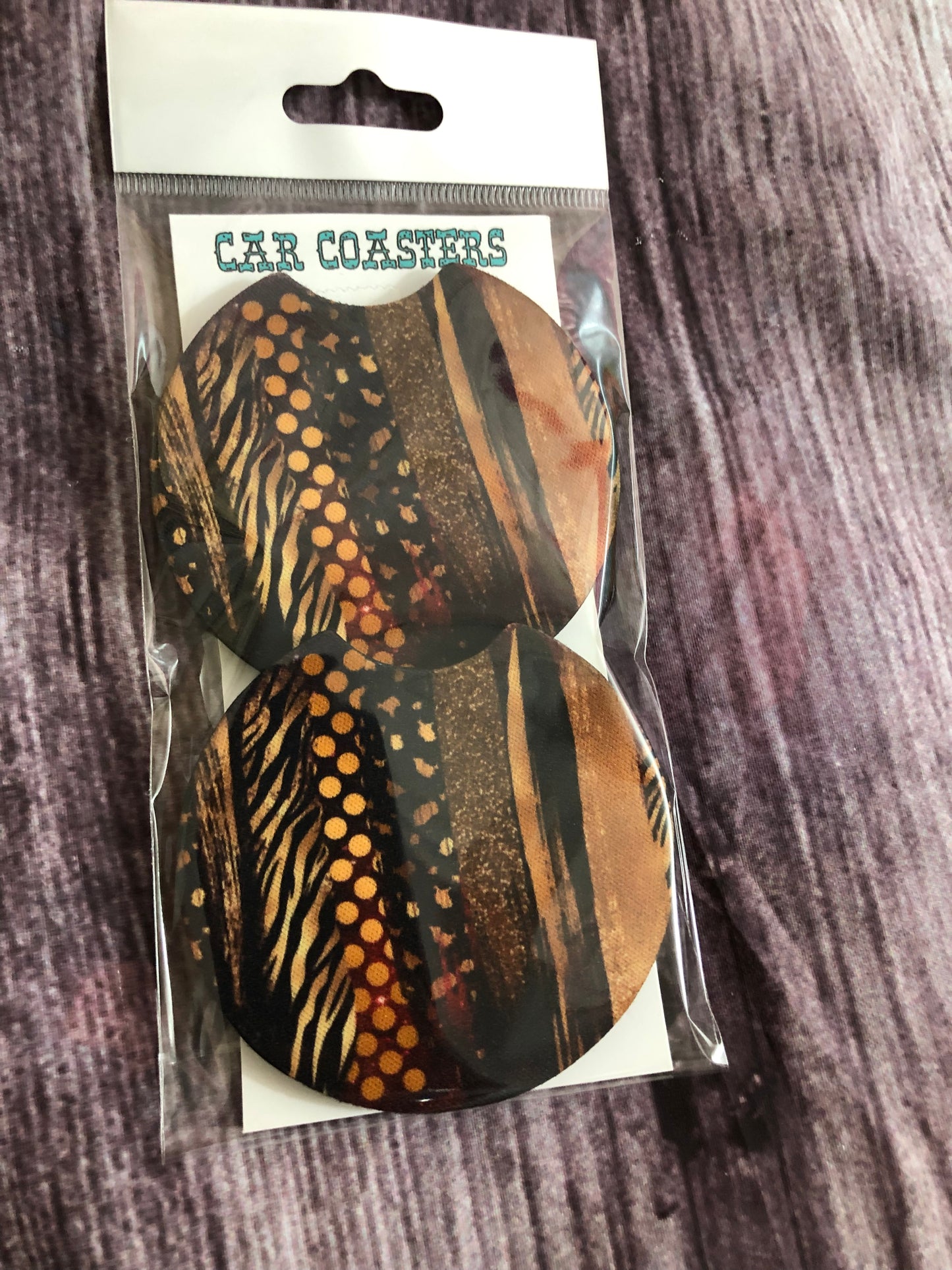 Car coaster set (2 packs of 2)