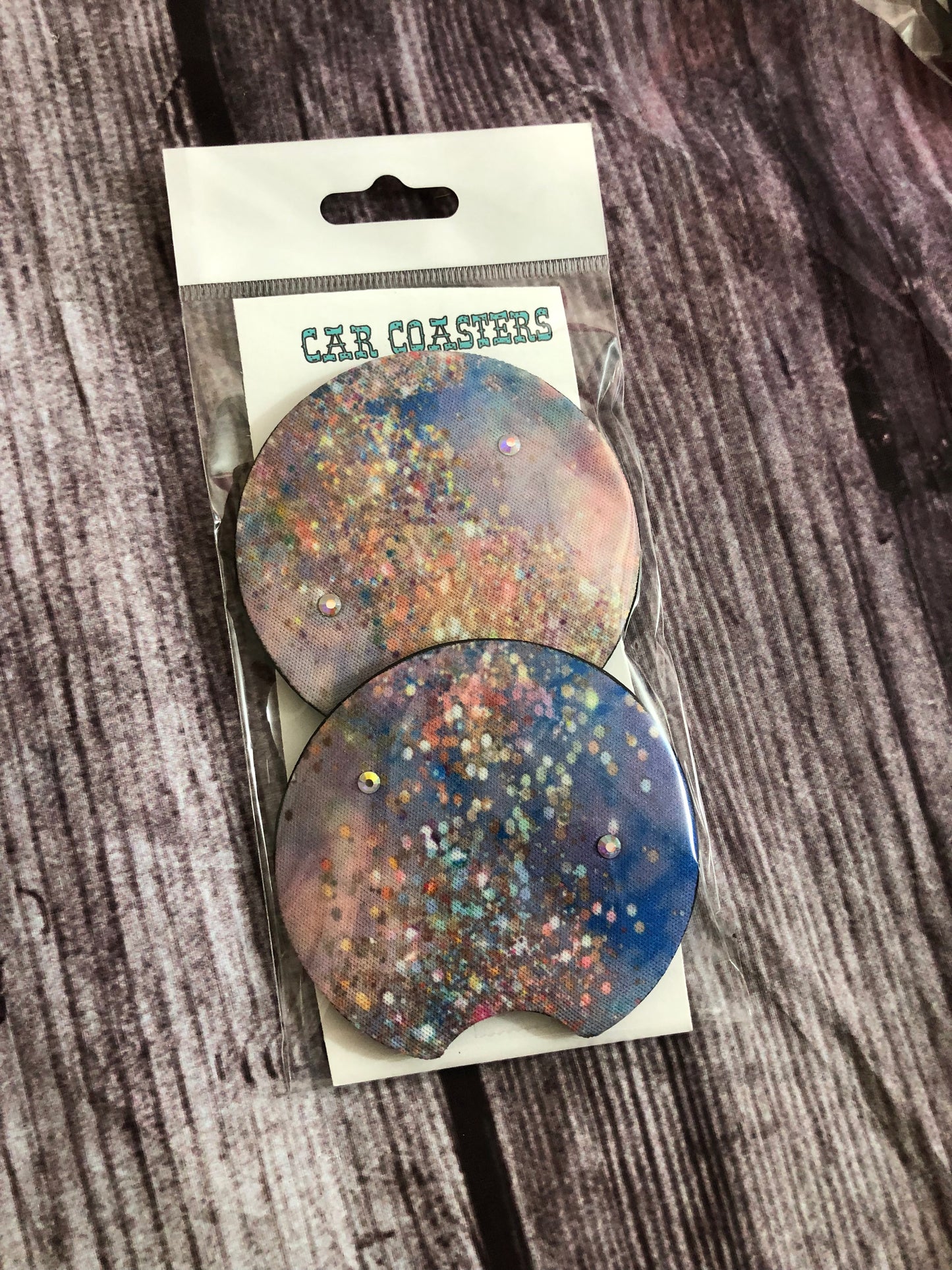 Car coaster set (2 packs of 2)