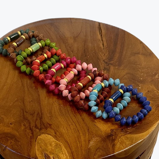 SINGLE STACK TAGUA NUT BRACELETS