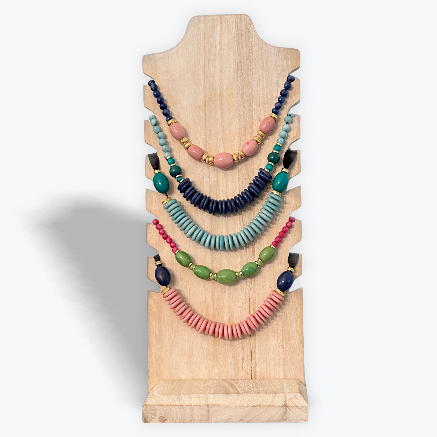 TAGUA NUT CHUNKY NECKLACES