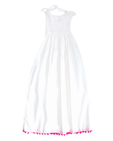MALTA LONG DRESS WHITE