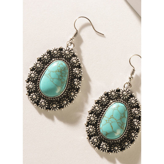 Lunare Light Earrings In Blue