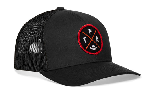 Tampa Bay Trucker Hat | Black TPA X Football Snapback