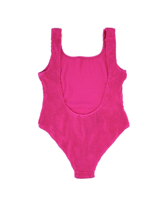 WOMAN BUBBLE PINK CRINKLE