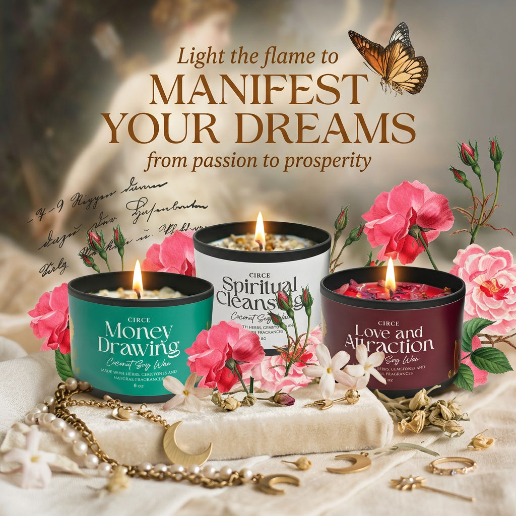 Good Fortune Spell Candle β Luck & Prosperity Manifestation Candle | 8 oz