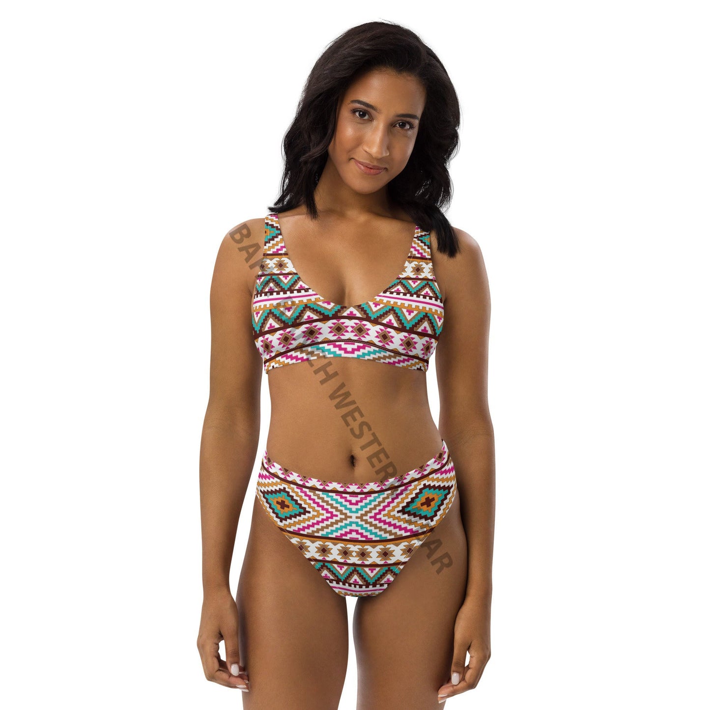Baha Ranch Yeehaw Multi Aztec Bikini