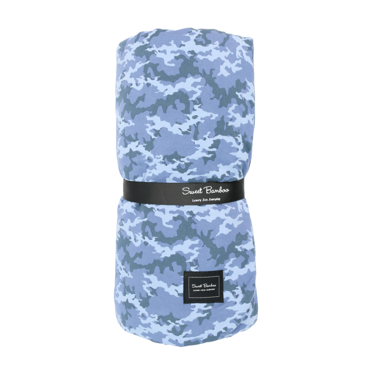 Blue Camouflage Big Kid Cloud Blanket