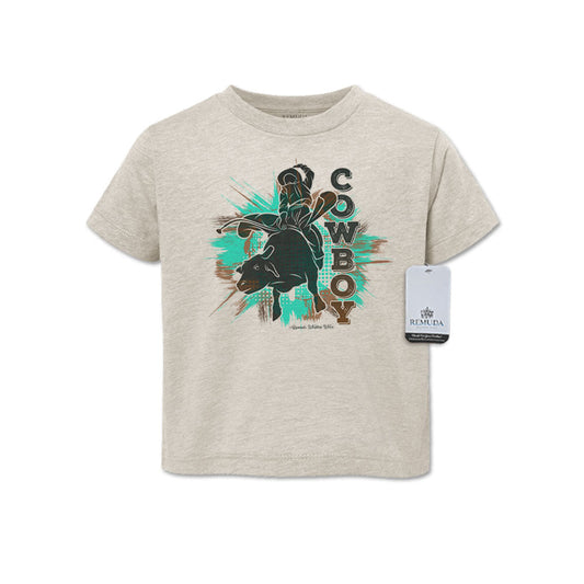 Cowboy Rodeo Bull Rider - Western Toddler Tee T-Shirt