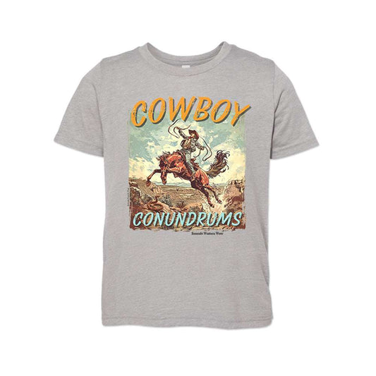 Cowboy Conundrums Youth Western Tee