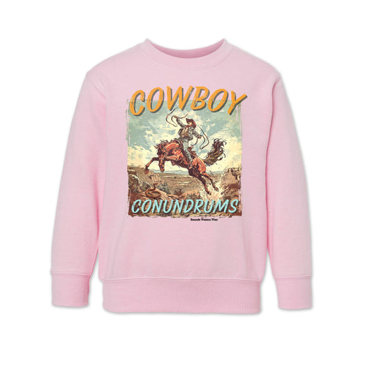 COWBOY CONUNDRUMS Western Toddler Sweatshirt