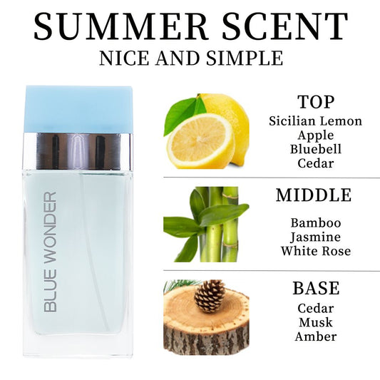 3, 4fl, oz Women'S Eau De Parfuma Spray, with Sicilian Lemon, Bluebell and Cedar, Perfect for Dating, Daily Life, Parties, Gift Giving , Gift Perfume | Elegant Perfume | Longlasting Fragrance