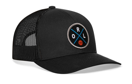 Orlando Trucker Hat | ORL X Basketball Snapback