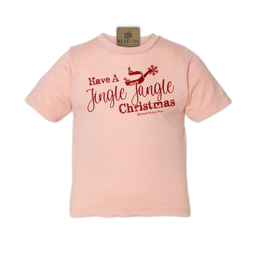 Have A Jingle Jangle Christmas - Toddler Western Spur Tee