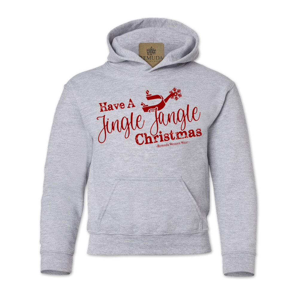 Have A Jingle Jangle Christmas - Youth Western Spur Pullover Hoodie