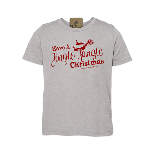 Have A Jingle Jangle Christmas - Youth Western Spur Tee