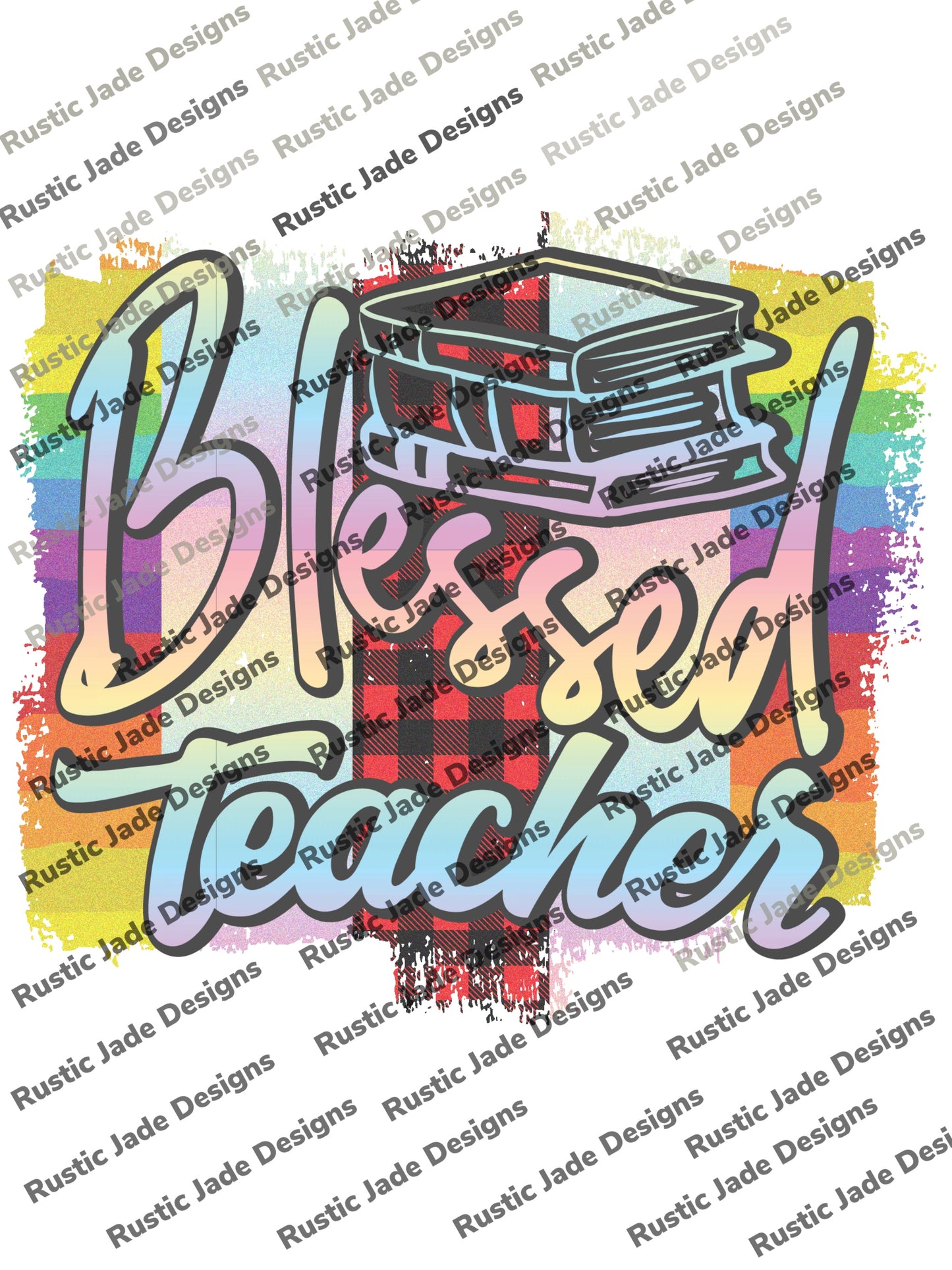 Blessed Teacher sublimation transfer Paper