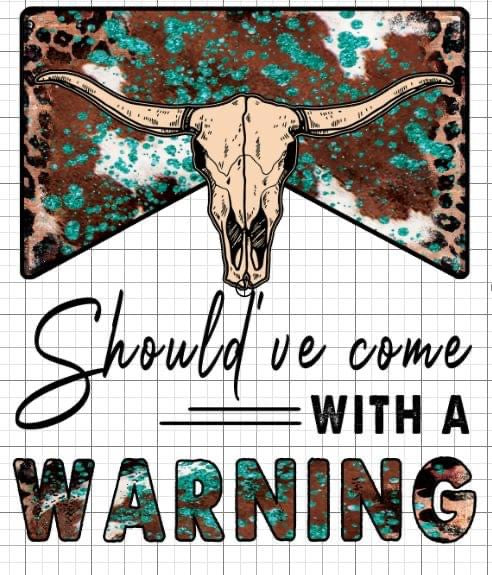 Should’ve come with a warning sublimation transfer paper