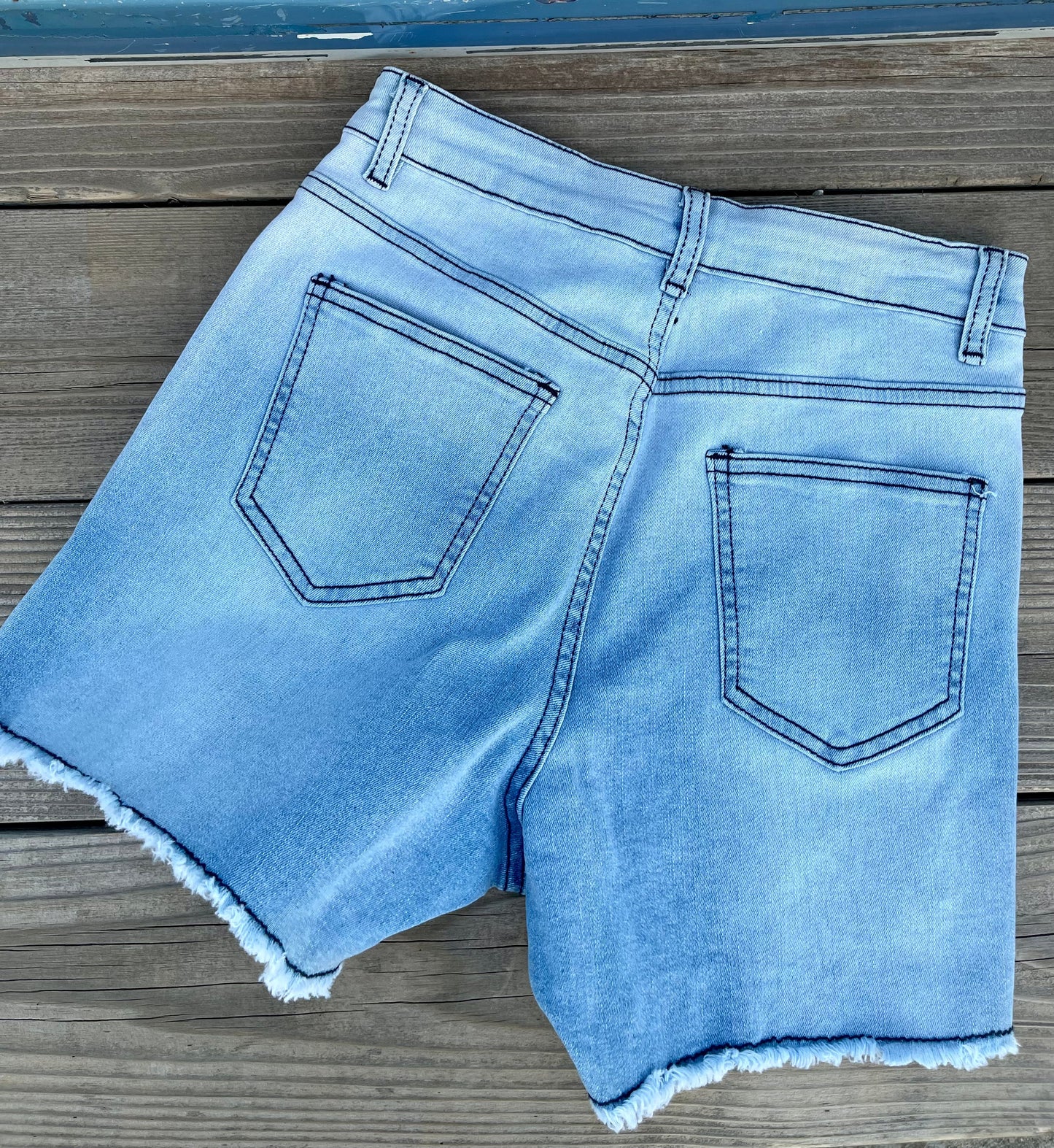 Aztec Denim Shorts- SALE