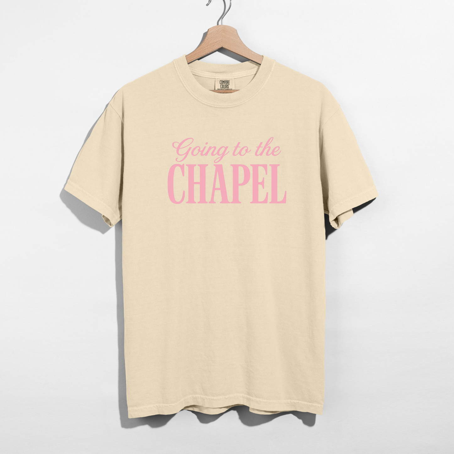 Going to the Chapel Graphic Tee – Bridal Bachelorette Shirt