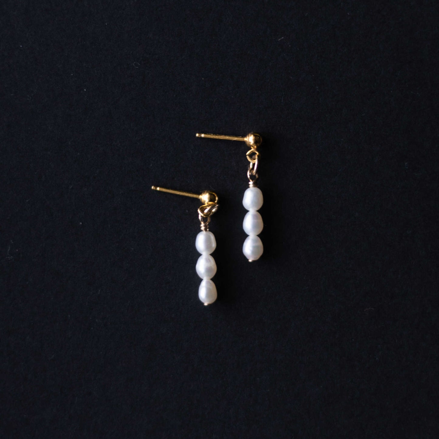 Mini Pearl Earrings