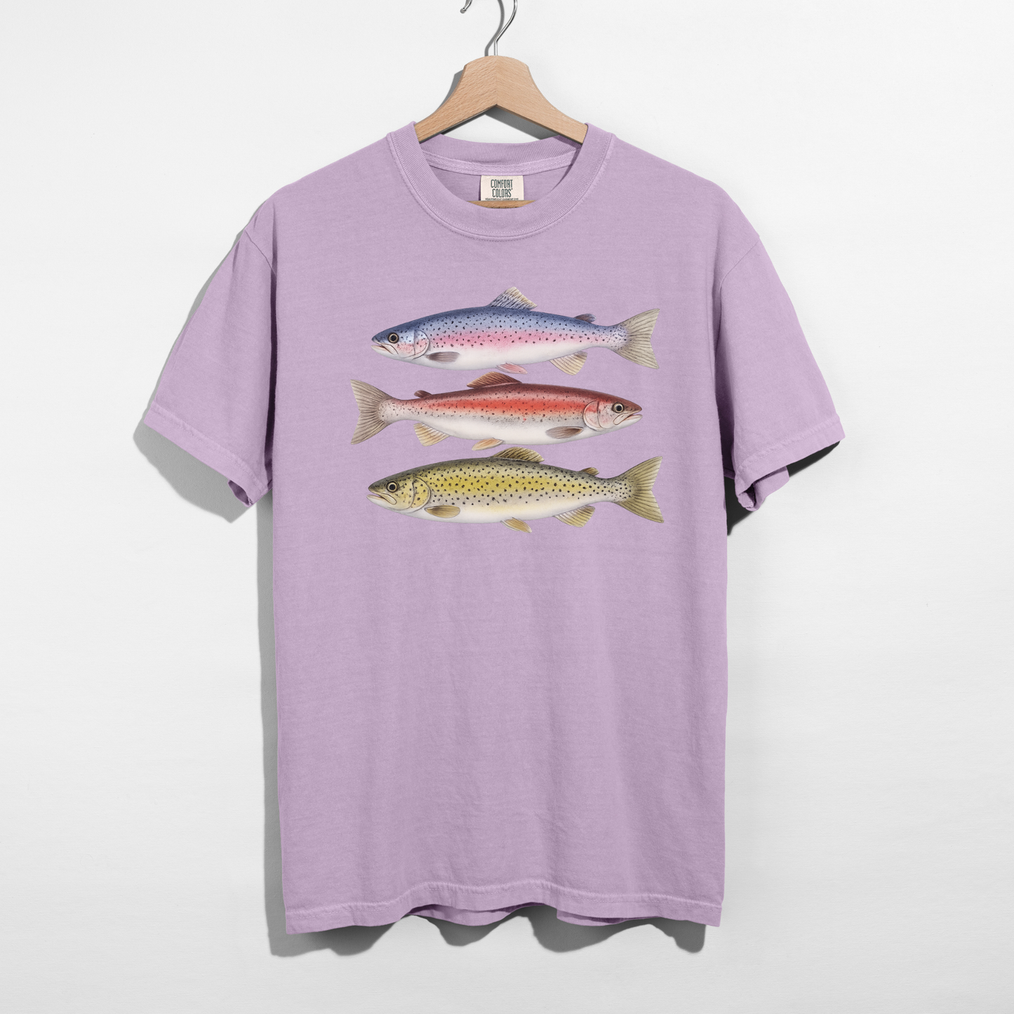 Vintage Trout Fishing Graphic Tee | Fishing Shirt