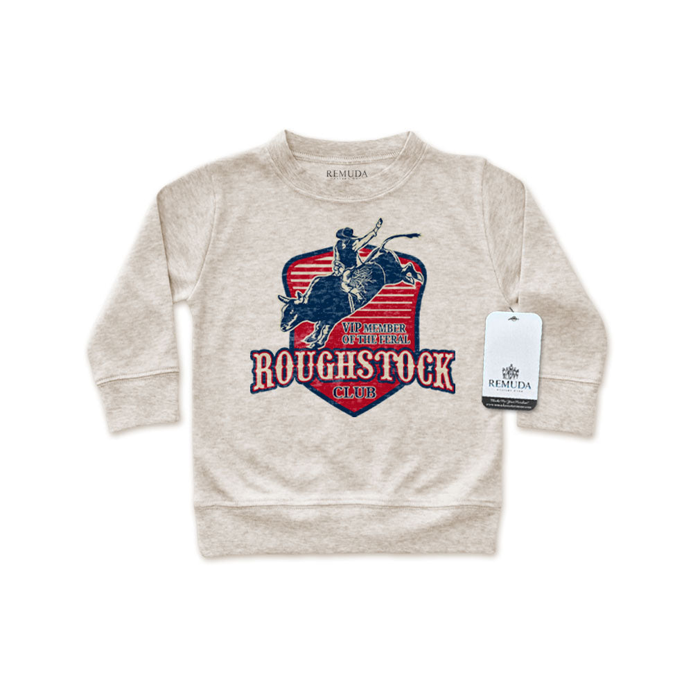 Feral Roughstock Club - Western Infant Long Sleeve Pullover Shirt