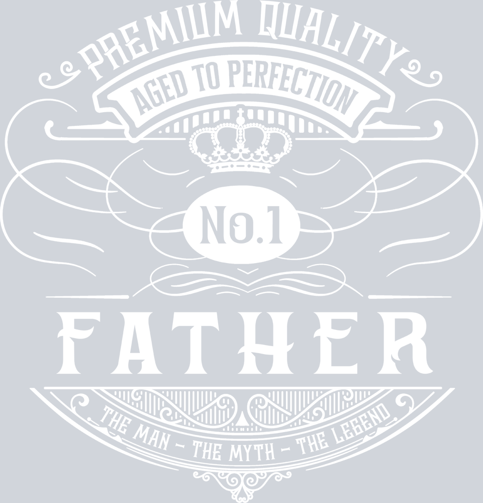Father Label White - STK01950 (DTF Transfers)