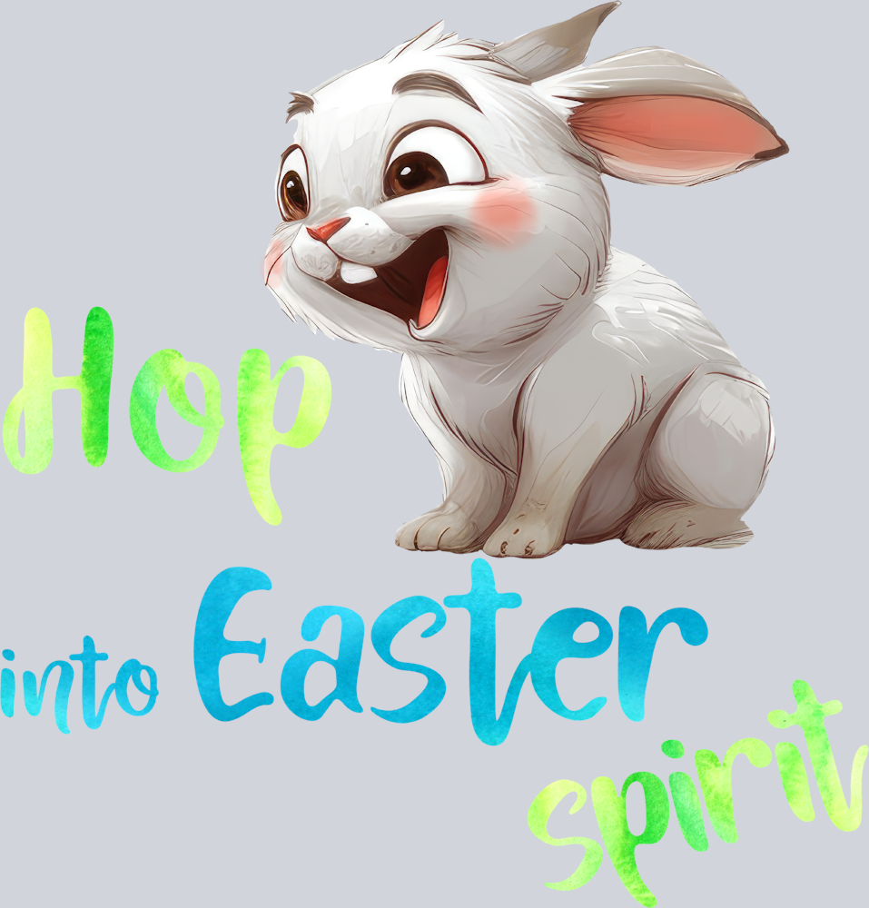 Easter Hop Into Easter Spirit 2 - STK01783 (DTF Transfers)