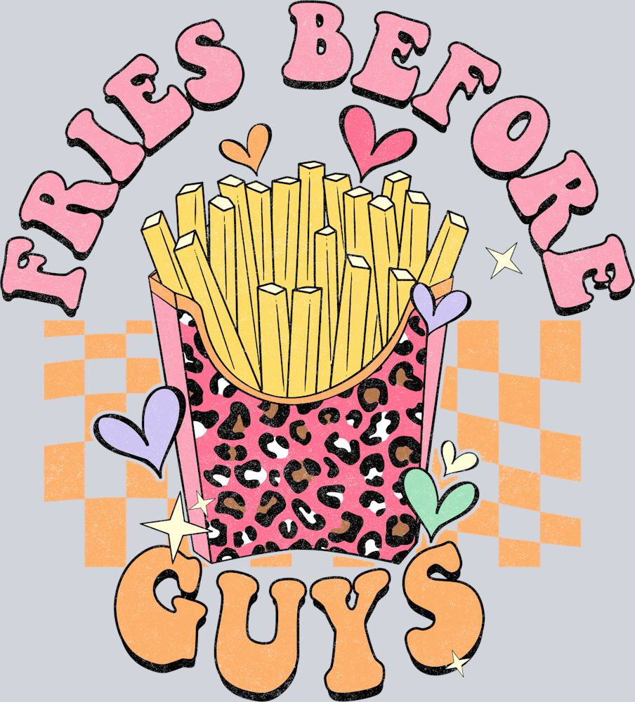 Fries Guys Leopard - STK02169 (DTF Transfers)