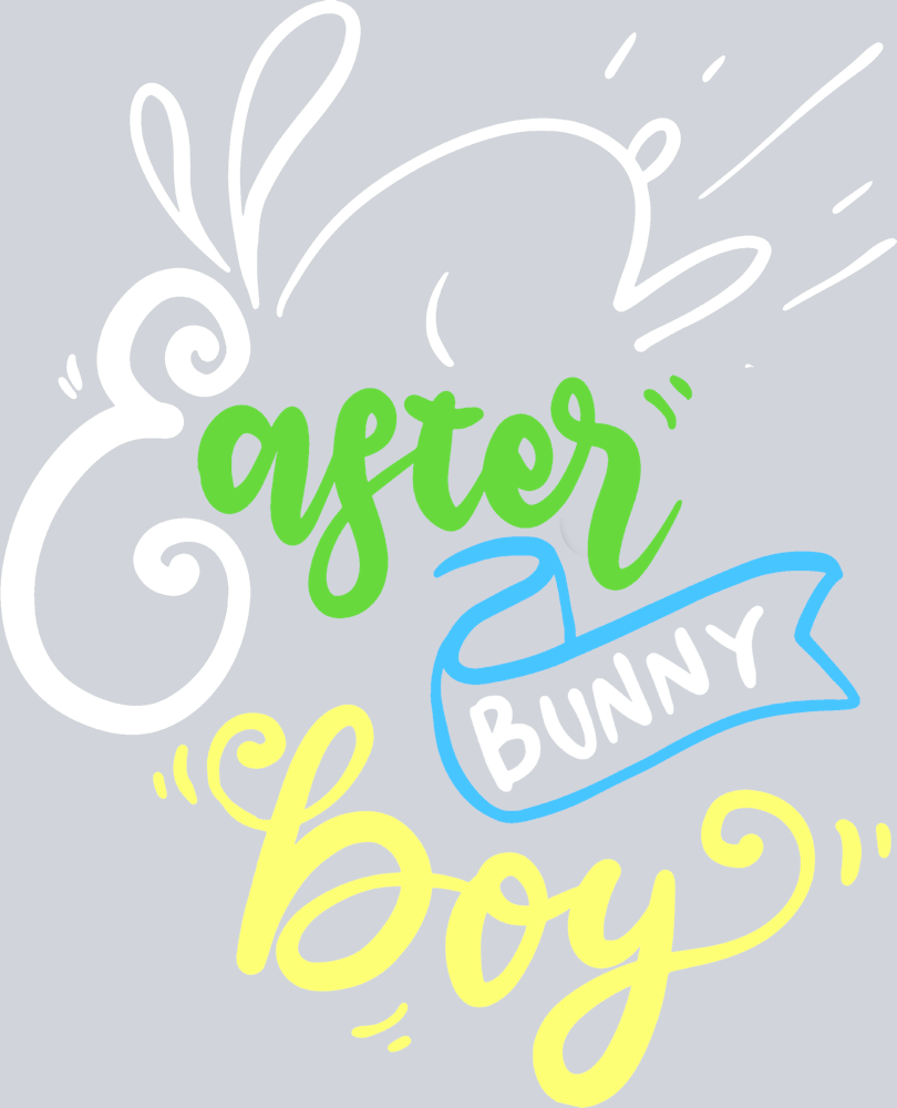 Easter Bunny Boy - STK01755 (DTF Transfers)