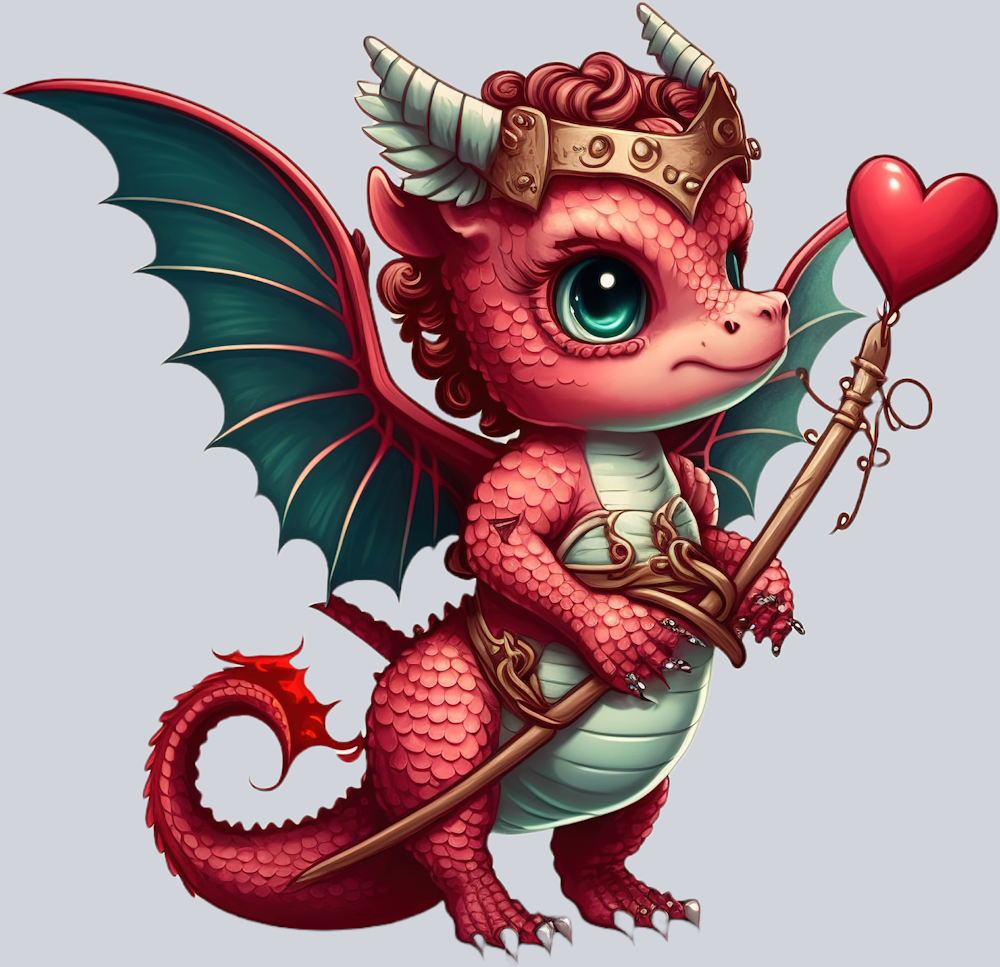 Cute Baby Dragon 11 - STK01509 (DTF Transfers)