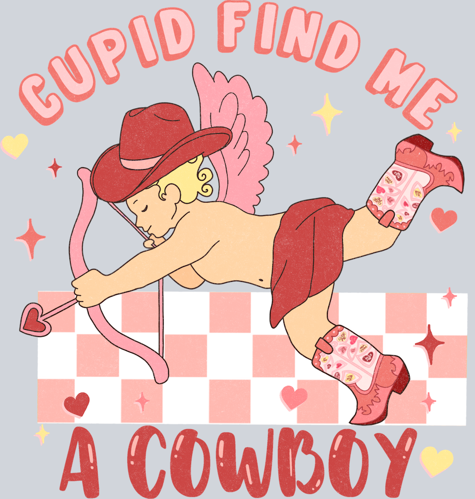 Cupid Cowboy - STK01488 (DTF Transfers)