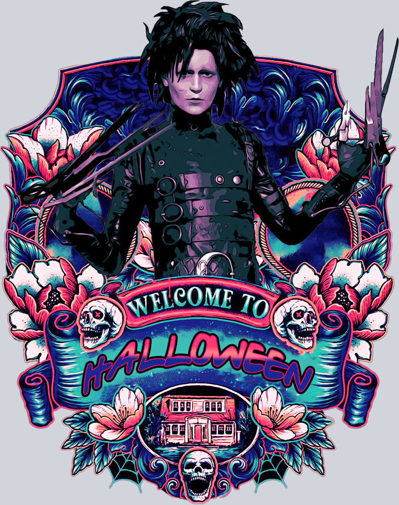 Welcome To Halloween 2 - STK06421 (DTF Transfers)