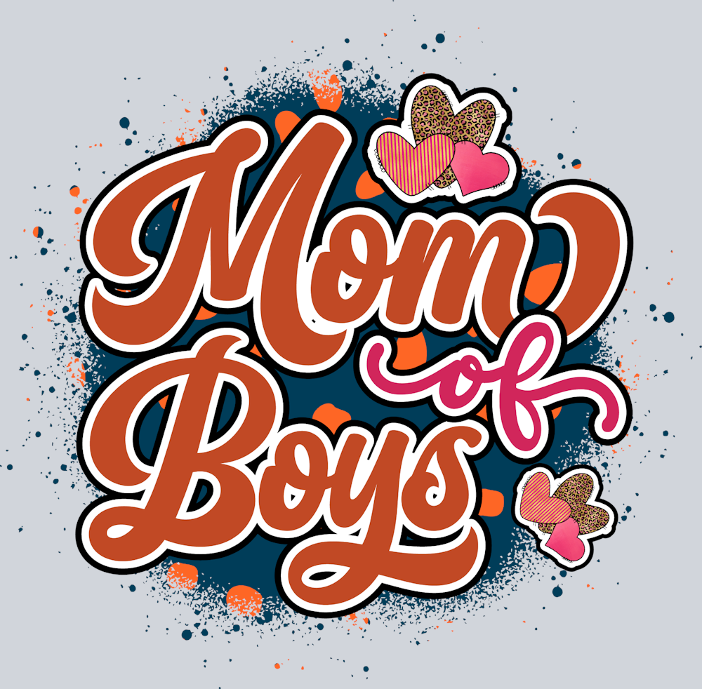 Mom Of Boys - STK04324 (DTF Transfers)