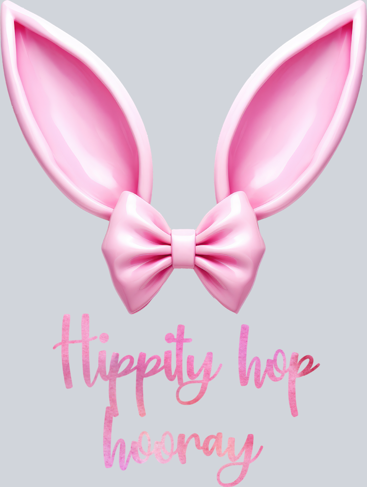 Easter Hippity Hop Hooray 1 - STK01779 (DTF Transfers)