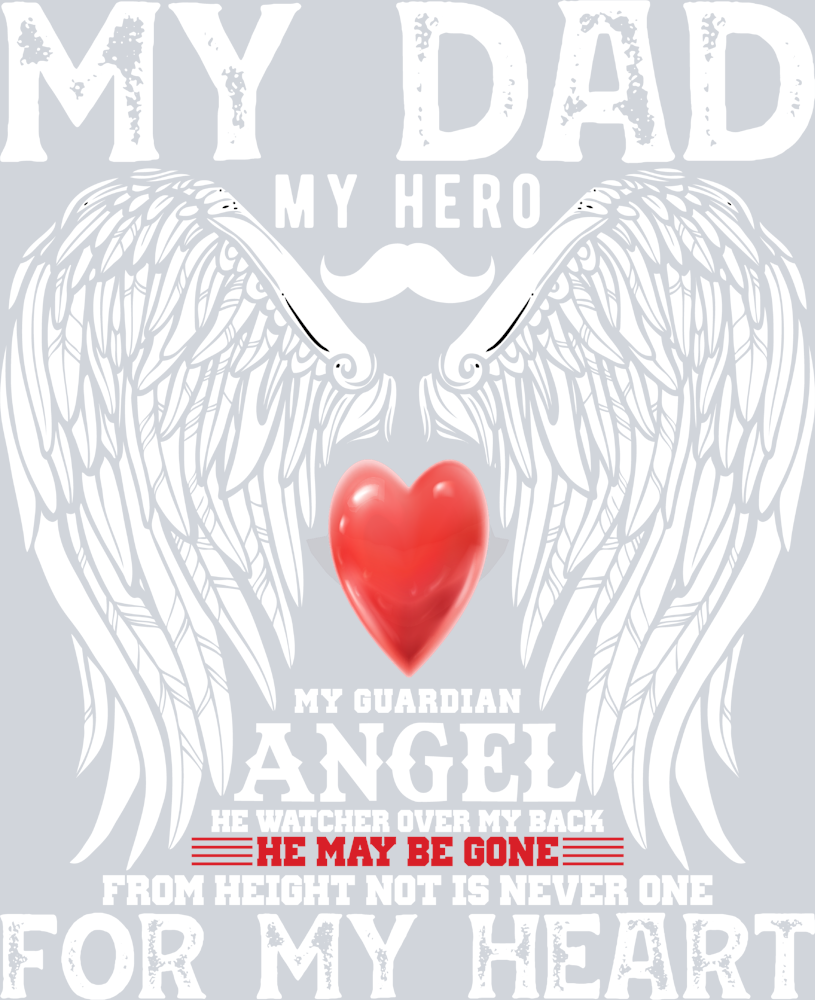 My Dad My Hero - STK04408 (DTF Transfers)